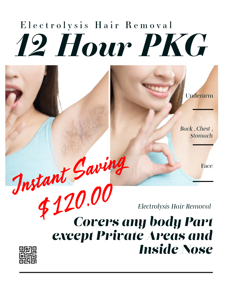 Electrolysis Hair Removal In Los Angles CA for instant hair removal for all hair removal treatments